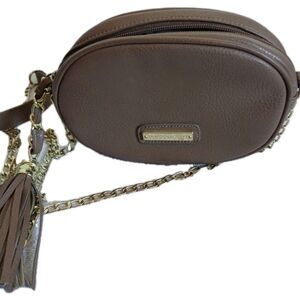 Madden Girl Handbags Tan/brown Chain Link Strap Small